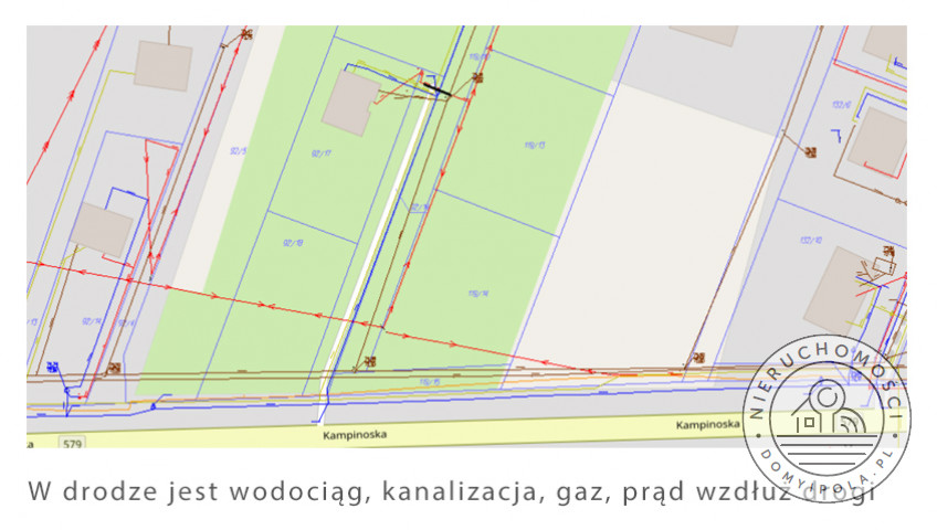 Działka Sprzedaż Kazuń-Bielany