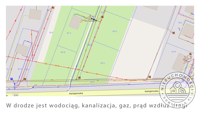 Działka Sprzedaż Kazuń-Bielany