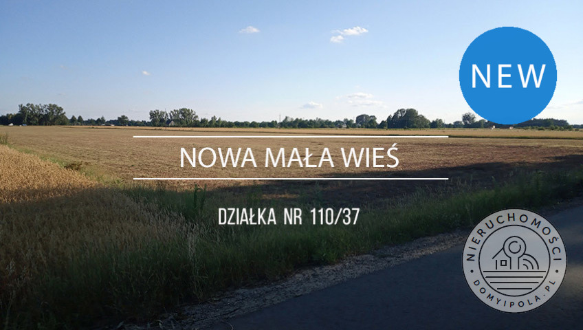 Działka Sprzedaż Nowa Mała Wieś