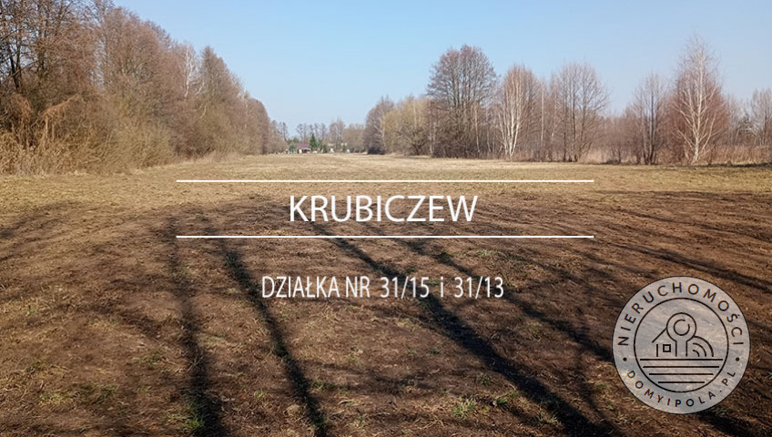 Działka Sprzedaż Krubiczew