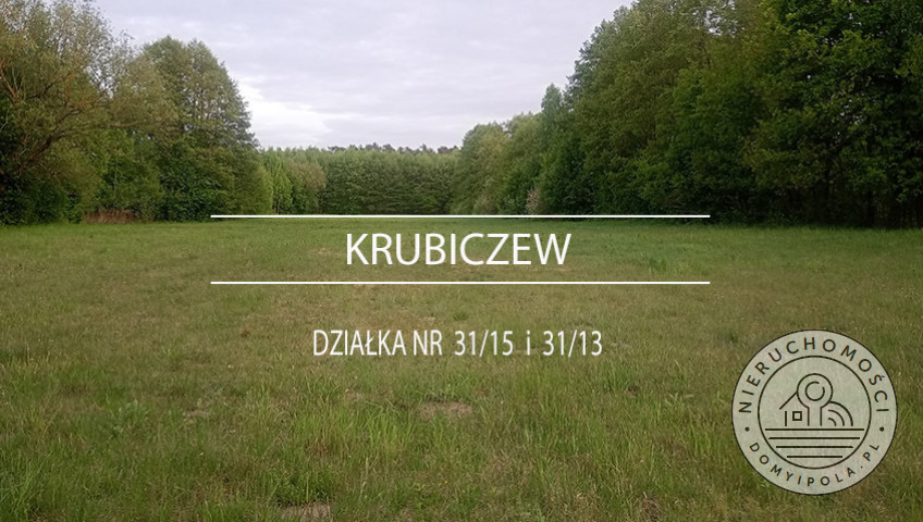 Działka Sprzedaż Krubiczew