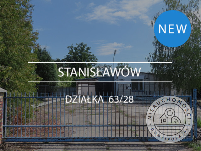 Działka z budynkiem usługowym / magazynowym