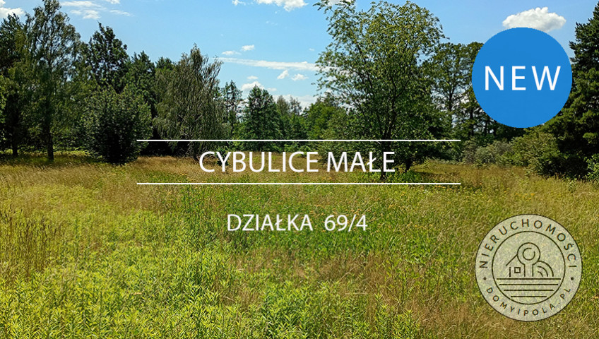Działka Sprzedaż Cybulice Małe